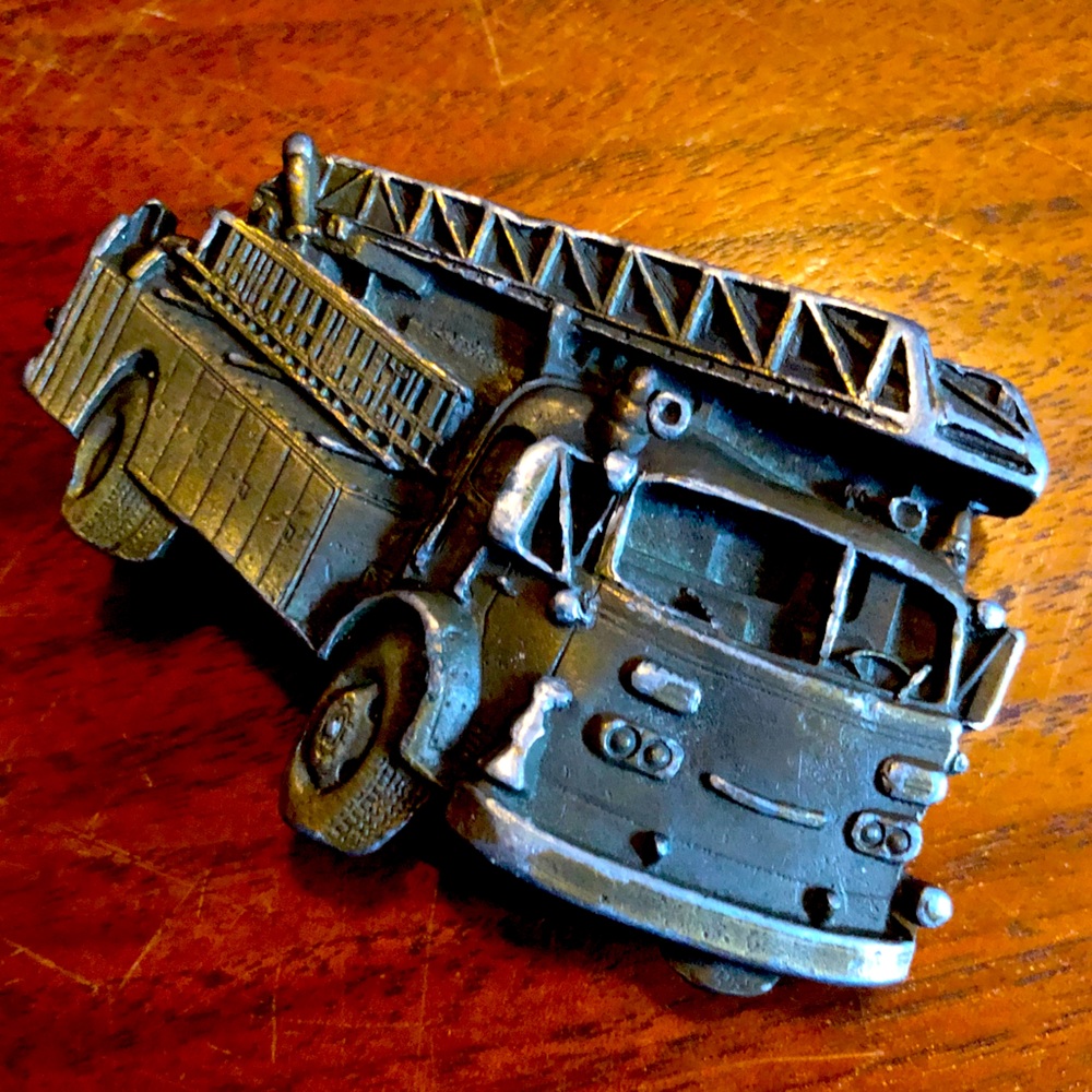 Fire Engine Belt Buckle